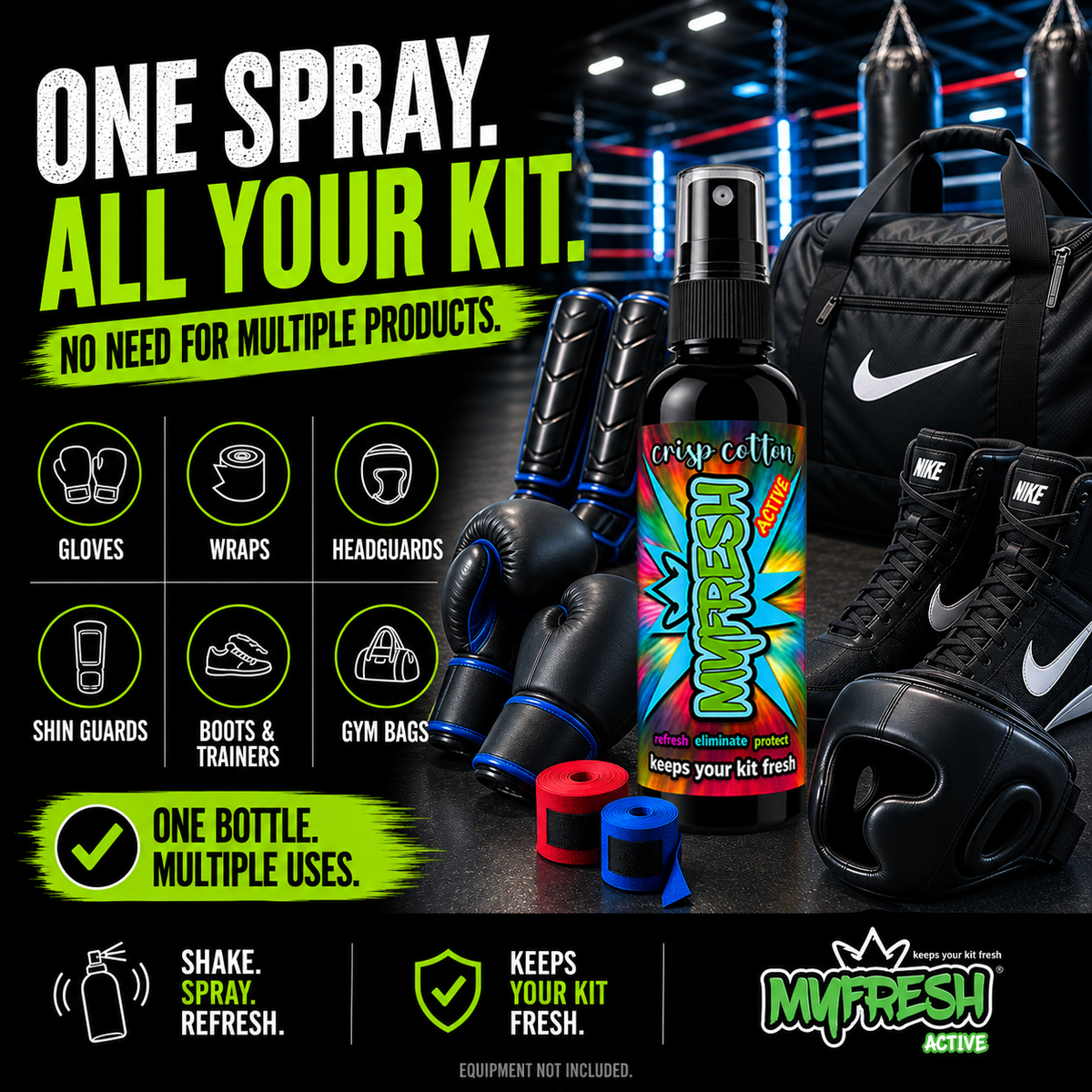 MyFresh Active Spray Crisp Cotton
