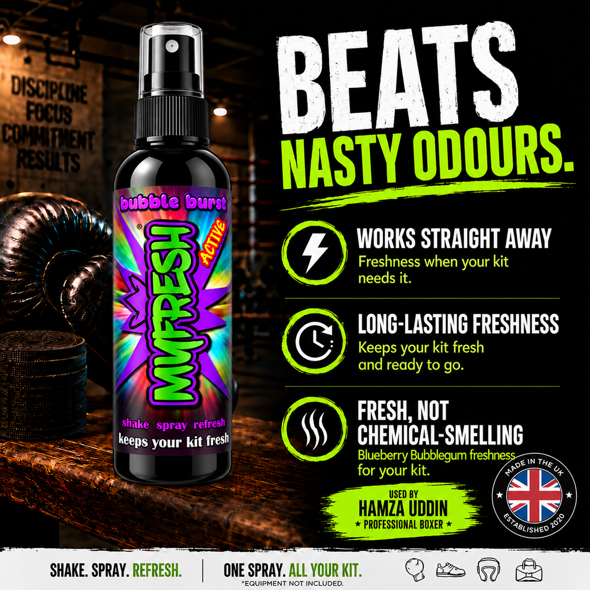 MyFresh Active Spray Bubble Burst