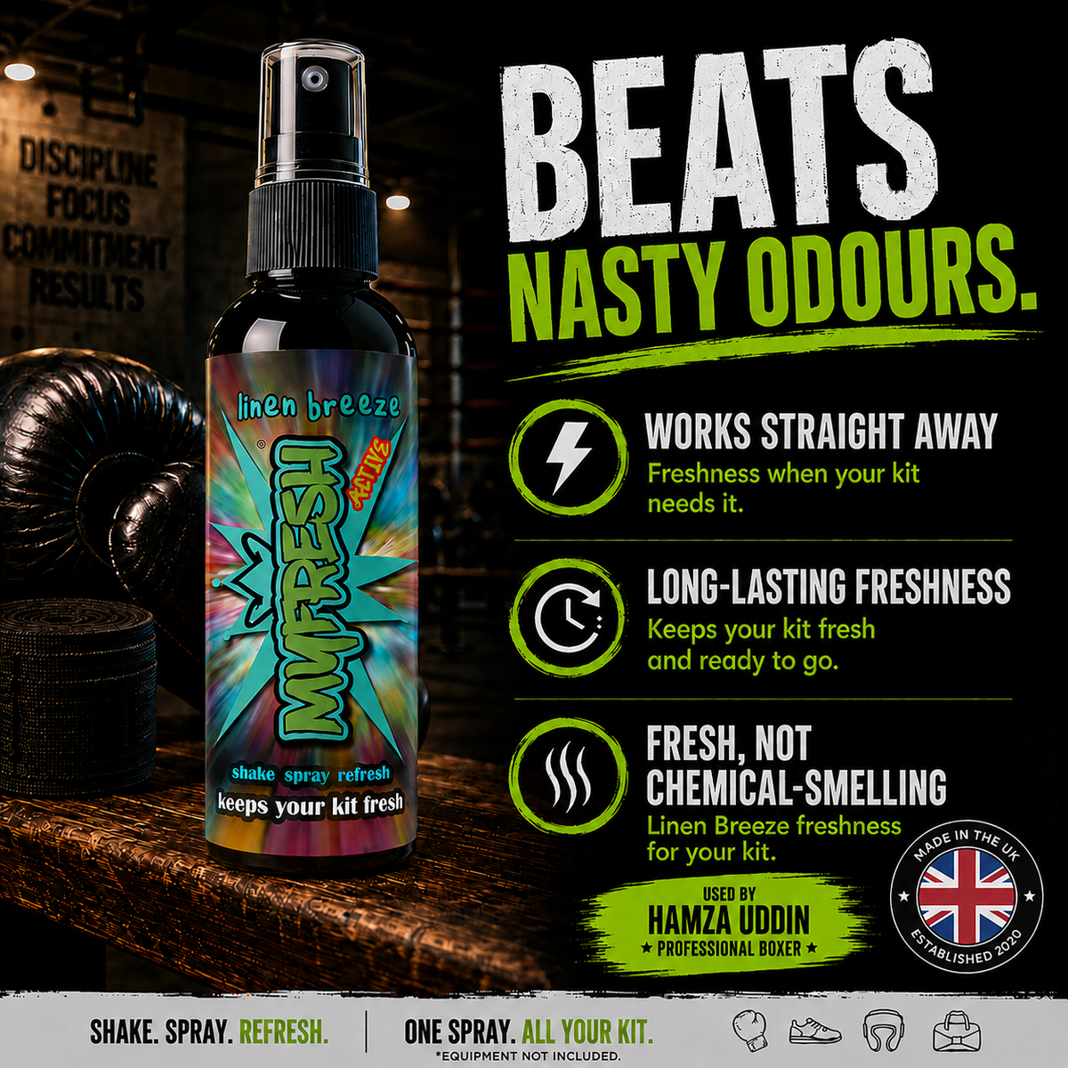 MyFresh Active Spray Linen Breeze