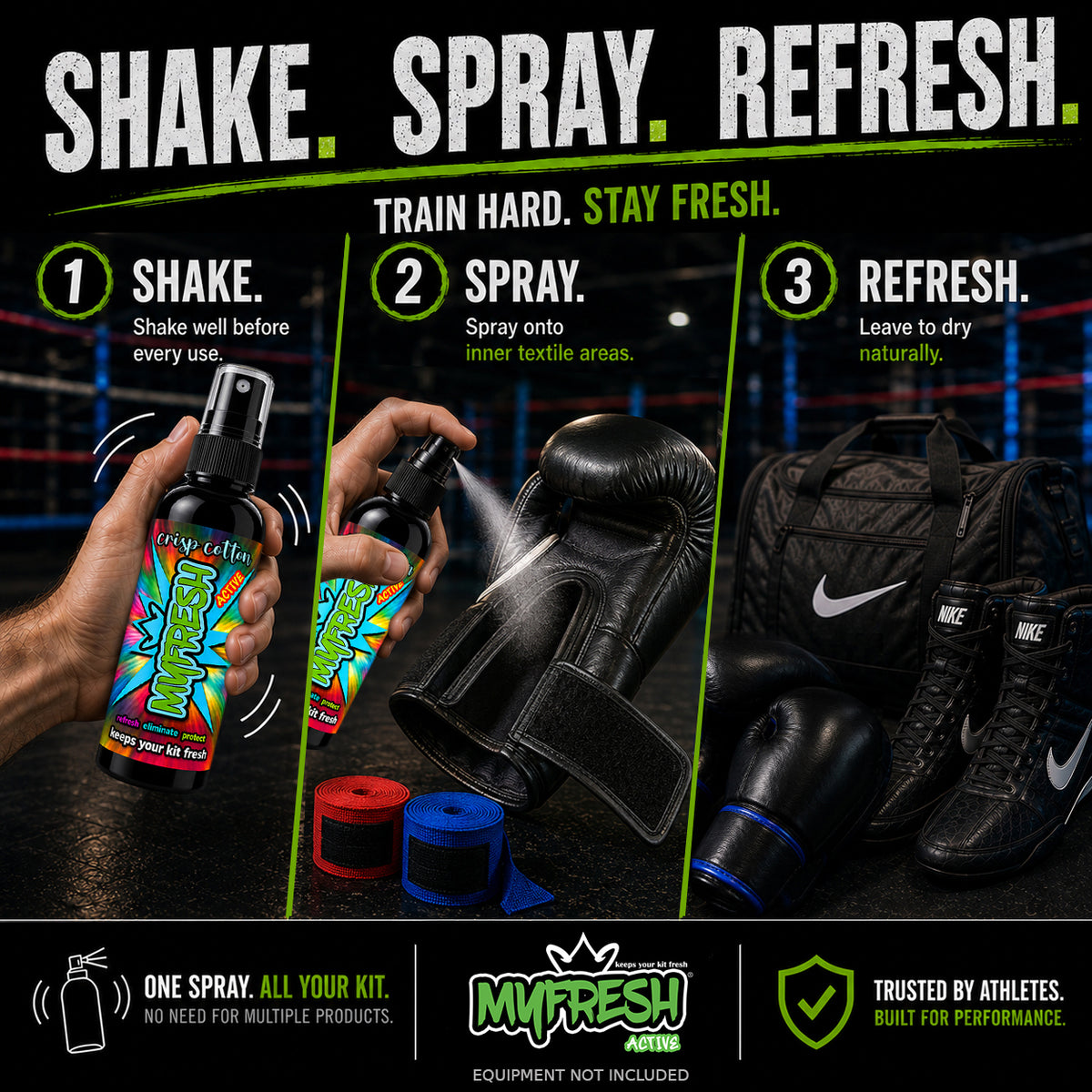 MyFresh Active Spray Crisp Cotton